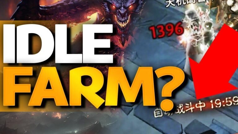 New in Diablo Immortal: What’s the Deal with the Idle Auto Farm Feature? Check out the Patch Notes for all the details!
