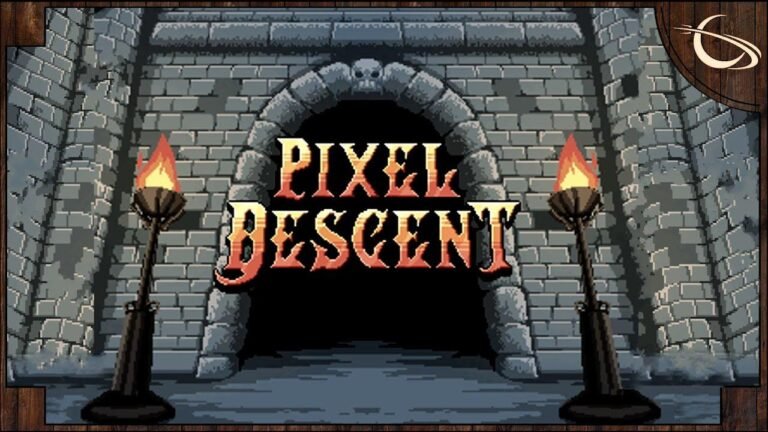 Pixel Descent - Eine Mischung aus Gauntlet und Vampire Survivors für ein spannendes und fesselndes Spielerlebnis.