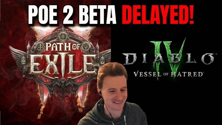 Is the PoE 2 Beta being postponed to coincide with the release of the Vessel of Hatred in Diablo 4?