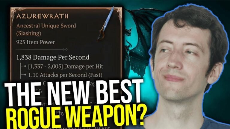 Diablo 4 – A New Weapon for Rogues in Season 4: The Ultimate God Weapon