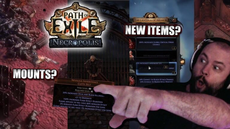 Reacting to the reveal of Necropolis League.