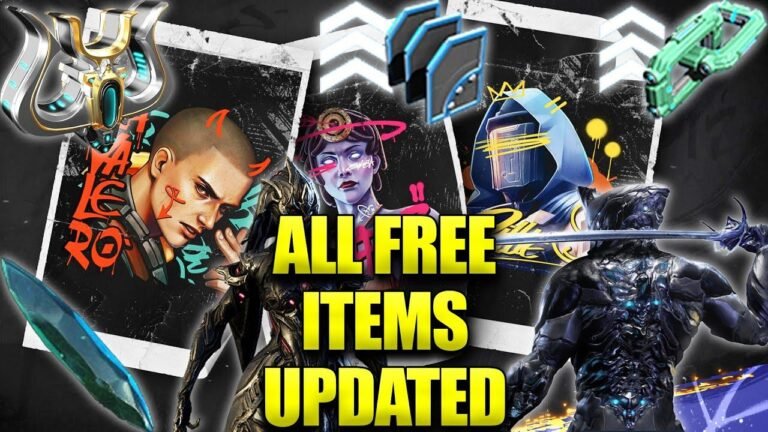 Get all the free Warframe items revealed in celebration of Warframe’s 11th anniversary update! Learn how to obtain them!
