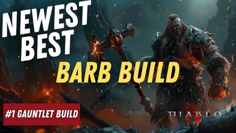 Entdecke den neuesten und besten Barbaren-Build! Es dominiert The Gauntlet und alle anderen Herausforderungen!