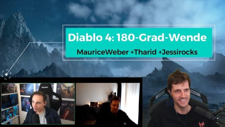 Diablo 4: Major Change with Maurice Weber, Tharid & Jessirocks!