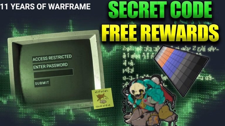 Unlock Your Free Warframe 11th Anniversary Gift Now! Get Exclusive Dex Color Palette & Glyph!