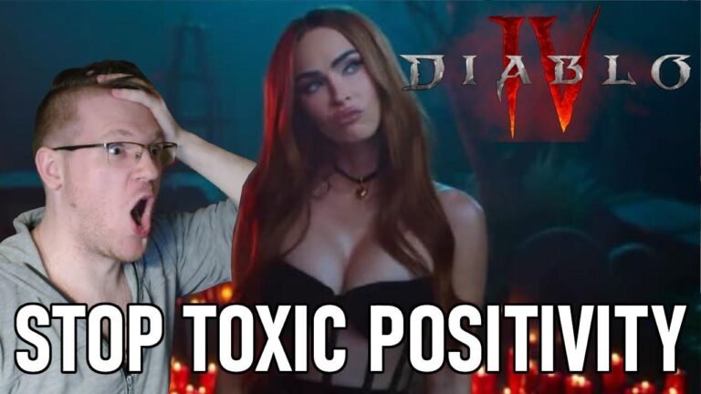 Cease the Cheer: Ending Toxic Positivity in Diablo 4!