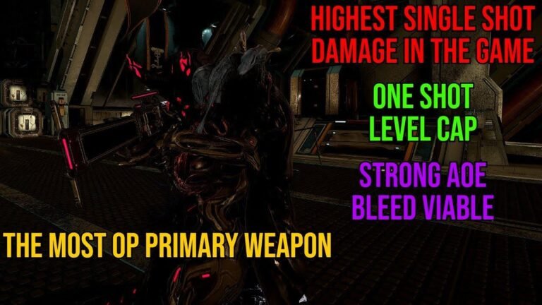 Unveiling Warframe’s Ultimate Arsenal: The Most Potent Primary Weapon