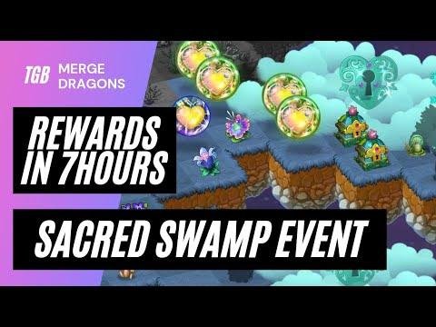 Rewards Galore in Just 7 Hours?! Get Ready for Merge Dragons Sacred Swamp Event Part 2!