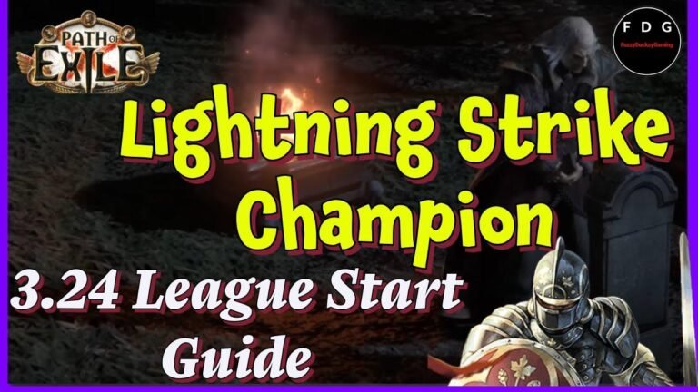 Unveiling the Ultimate League Kickoff: Lightning Champion in 3.24 Necropolis!
