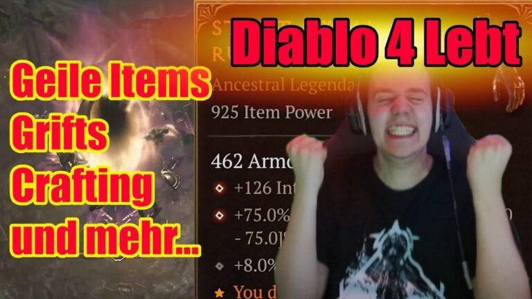 Diablo 4 is Alive! | Campfire was 100/10 | Grifts, Awesome Items, Crafting & more…