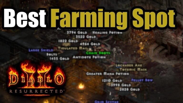 Titel: "Entdecke die besten Loot-Spots in Diablo 2 Resurrected!