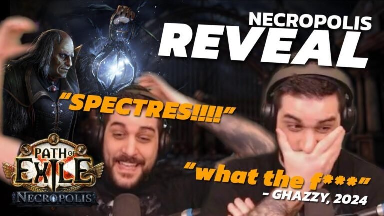 Ghostly Returns: Reacting to the 3.24 Necropolis Reveal!