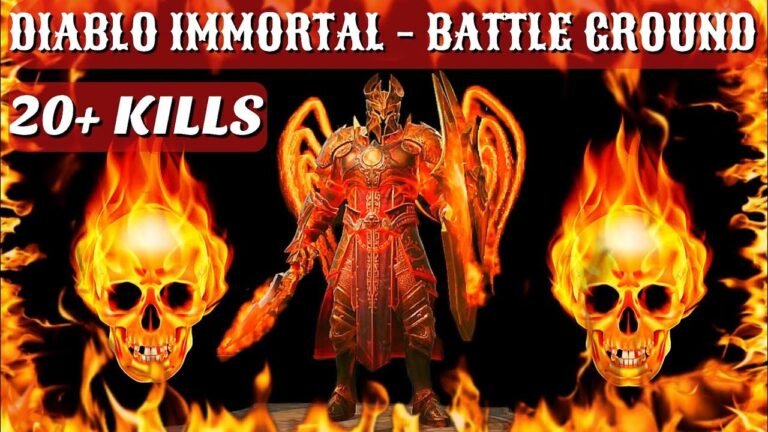 Tödlicher Krieger: Erobere den PvP-Kampf in Diablo Immortal!
