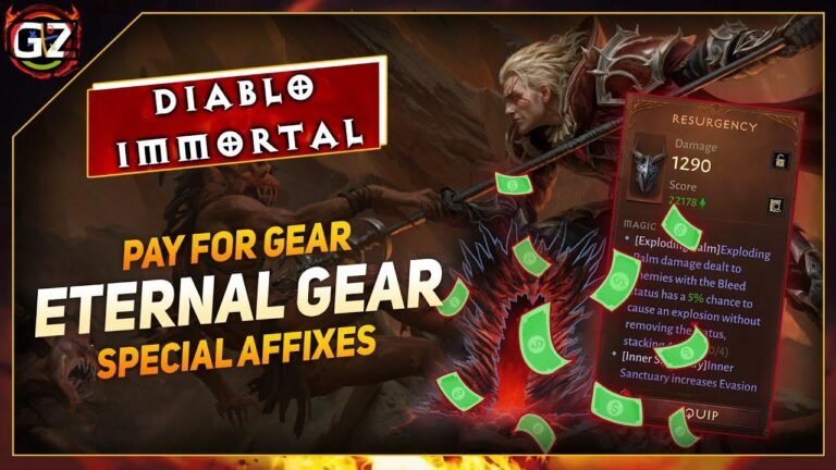 Diablo Immortal: Discover the Secret of Eternal Gear Affixes and Gear Mechanics!