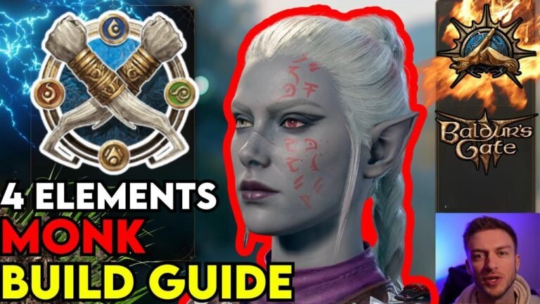Master the Elements: A Monk’s Guide to Building in Baldur’s Gate 3