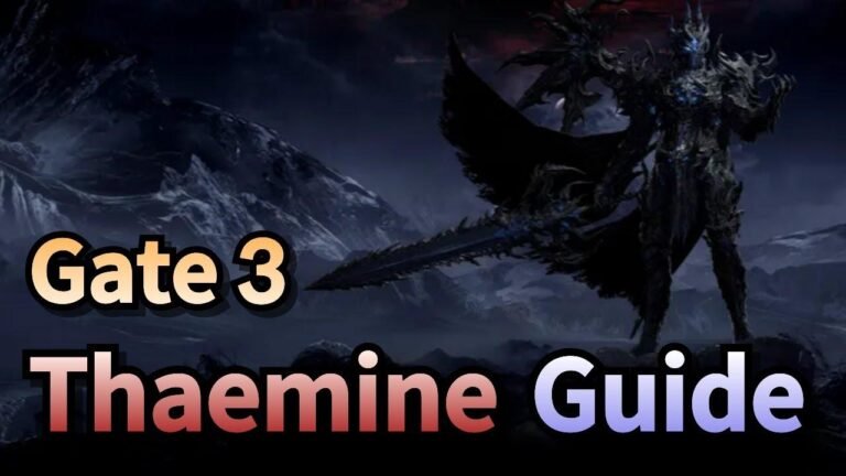 Erobern Sie Thaemine Gate3: Unverzichtbarer Leitfaden für Legion-Schlachtzüge!