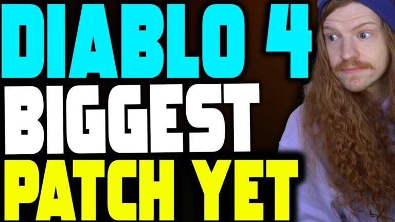 Diablo 4 Überarbeitung entfesselt: Es ist Zeit fürs Spiel!