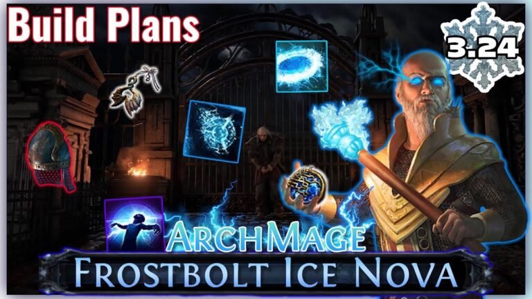 Exciting Frostbolt Icenova Archmage Hierophant guide for Necropolis league launch!
