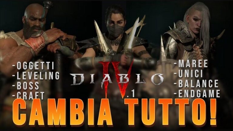 Ein Spielveränderer! - Season 4 revolutioniert das Gameplay! - Diablo 4 auf Italienisch.