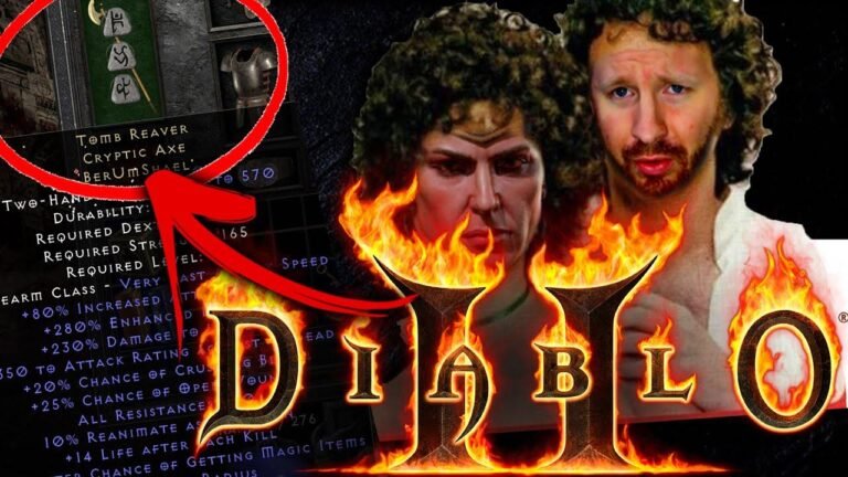Discovering Enigma in Diablo 2 Resurrected Live Stream!