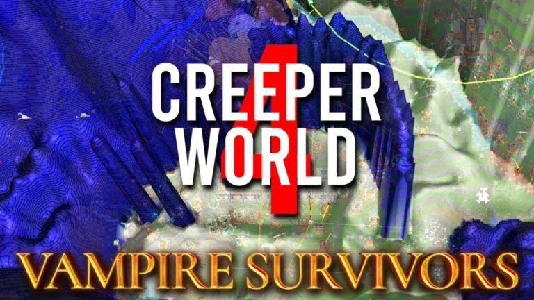 Updated Vampire Survivors Game Mode in Creeper World 4