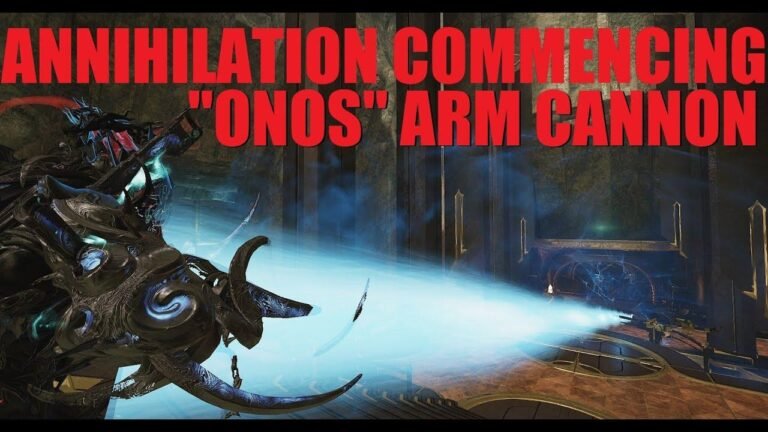 Is the New Arm Cannon “Onos” in Warframe Worth It? A 6-Forma Review