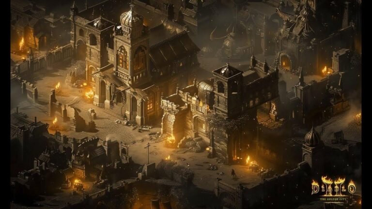 Diablo 2 Expansion" - Die Enthüllung der Goldenen Stadt | Eine atemberaubende Überraschung