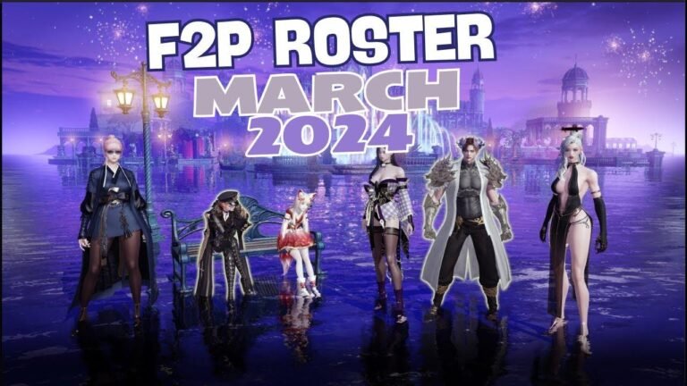 März 2024 Update für LOST ARK: Neue Roster und F2P Spieler Infos