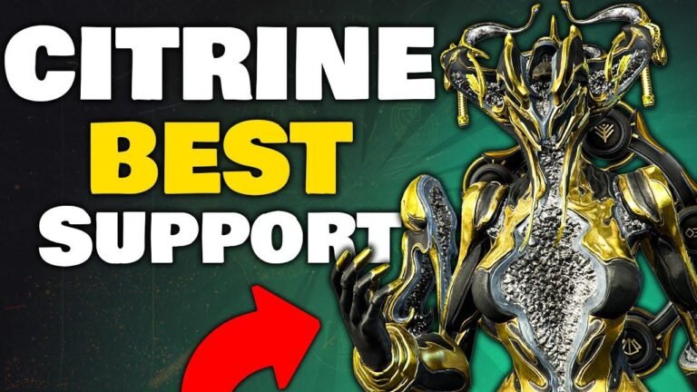 Top Choice: Citrine – The Ultimate Warframe Support for 2024