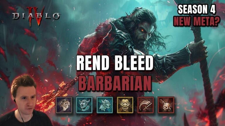 The Potential of Barbarian in Season 4 Diablo 4: Will Bloodshed Return?