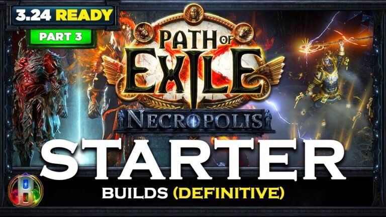 Path of Exile Necropolis Top 12 Starter Builds Part 3
