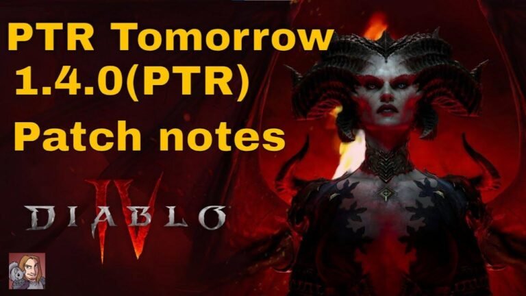 Exciting Update: Diablo IV 1.4.0 Preview (Testing Starts Soon)