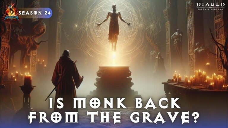 Is the Monk Making a Comeback in Diablo Immortal Season 24?