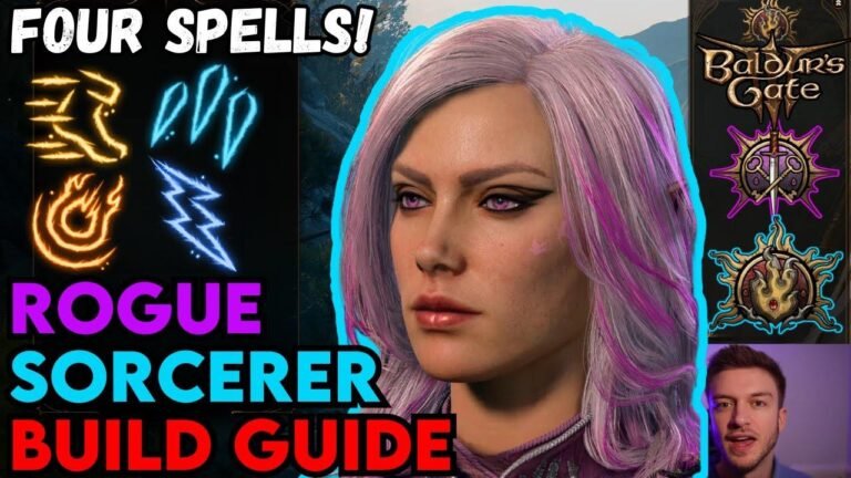 Baldur’s Gate 3: Powerful Sorcerer/Rogue Multiclass Build Guide