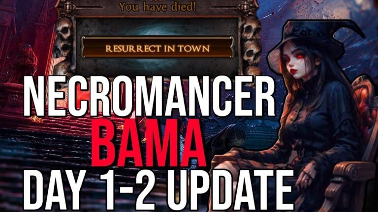 Exciting Update on Necromancer BAMA Event Day 1-2!