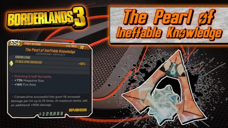In-depth Guide to Obtaining “The Pearl of Ineffable Knowledge” in Borderlands 3