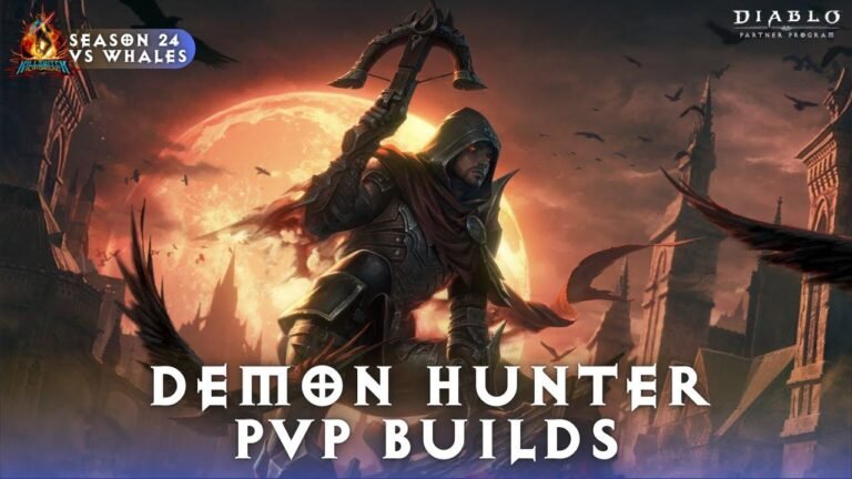 Season 24 Demon Hunter PVP Builds for Diablo Immortal – All-Star Whale Battleground Lobby