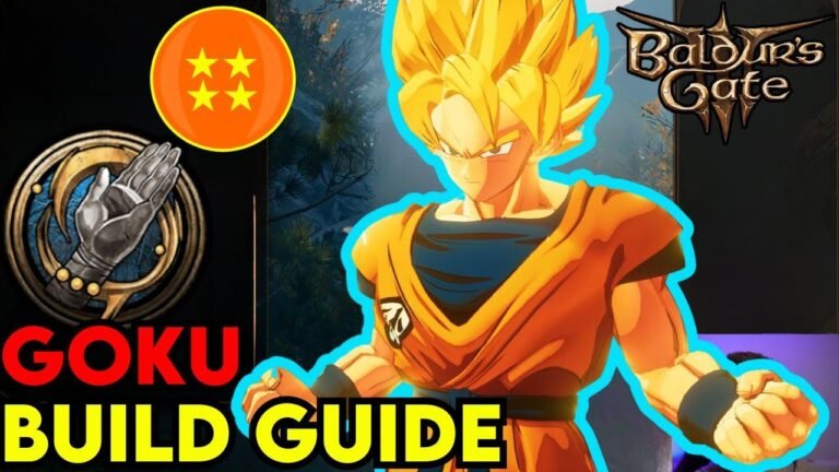 Anleitung zum Bau von Goku in Baldur's Gate 3: Ein Muss für DBZ-Fans!