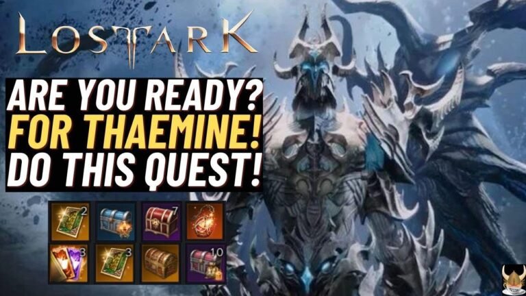 Get Set for Lost Ark’s Thaemine Quest – Score Big with Honor Shards!
