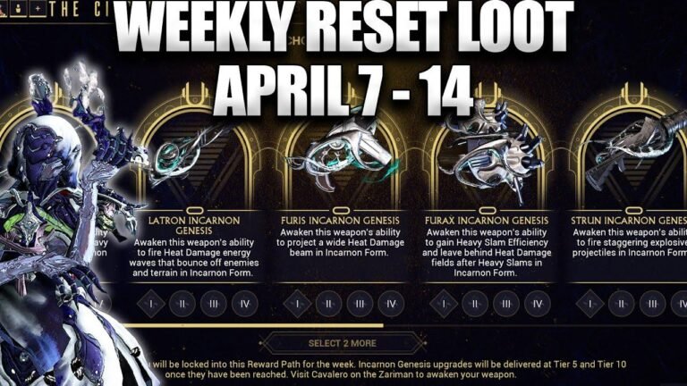 April 7-14, 2024: Fresh Weekly Warframe Vendor & Last Chance for Twitch Drops!