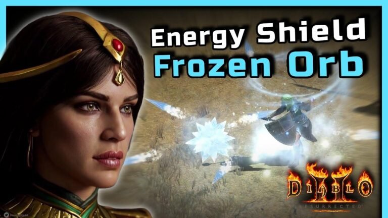 Ultimate Diablo 2 Resurrected Sorceress Build: Frozen Orb & Energy Shield