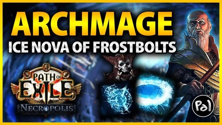 Kitava’s Frostbolt Ice Nova Archmage Build: Easy-to-Follow Hierophant Guide for PoE 3.24