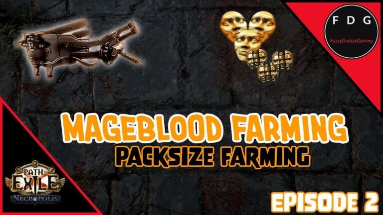 Boost Your Loot: Mageblood Ep. 2 – Max Pack Size in Path of Exile 3.24