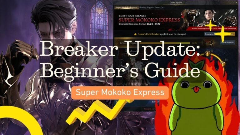 Lost Ark Breaker Update: The Ultimate Guide to Elgacia Powerpass & Super Mokoko Express