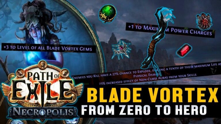 Cold Blade Vortex: Unveiling Massive Upgrades in Path of Exile 3.24!