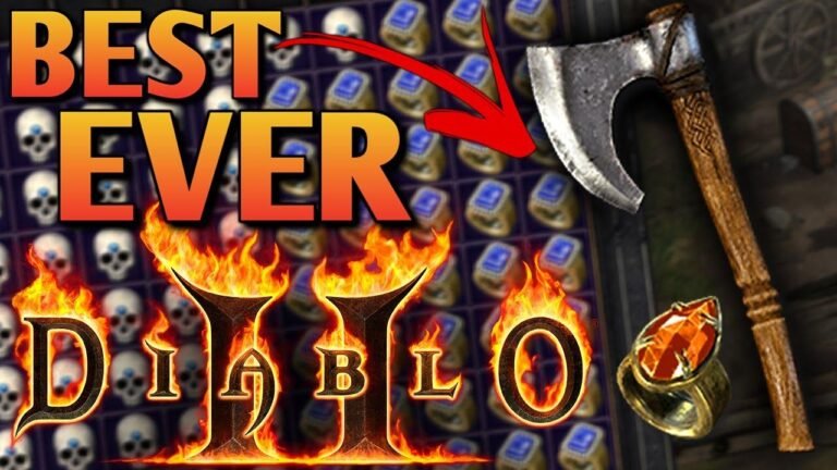 Legendary Axe Re-Rolling in Diablo 2 Resurrected