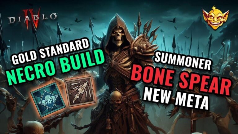 Title: Unveiling the Ultimate Bone Spear Summoner Build in Diablo 4