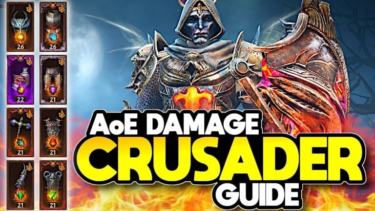 Diablo Immortal’s Top Crusader PvE Build for AOE Damage