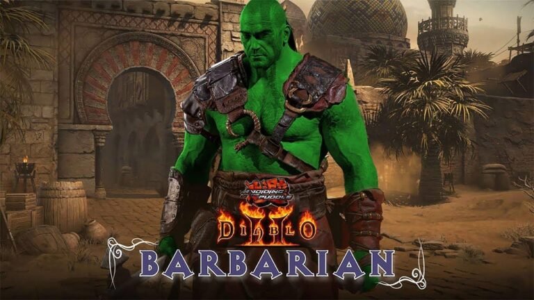 Luck Strikes Aris in Diablo 2 (Barbarian)
