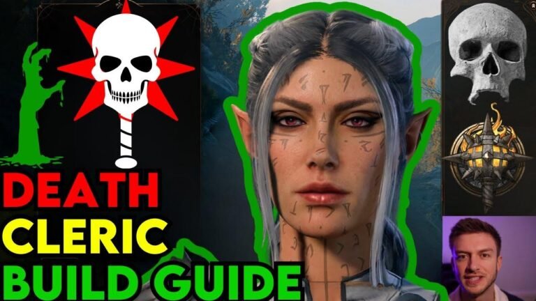 Baldur’s Gate 3 Death Cleric Build Guide: Unleash Your Dark Powers